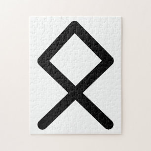 OTHALA Nordische Rune (Erbe, Abstammung) Elder F
