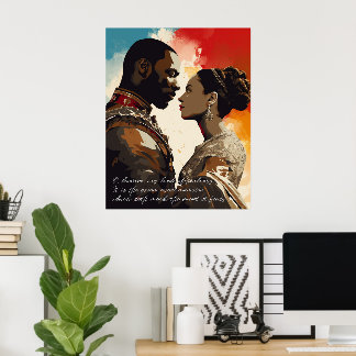 Othello Poster. Drucken, Werteplakatpapier (Matte) Poster