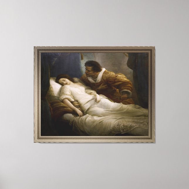 Othello von Christlich Köhler Leinwanddruck (Vorderseite)