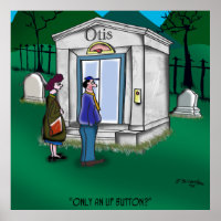 Otis Elevator Mausoleum hat nur einen Up Button