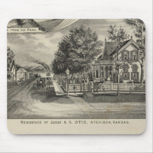 Otis Price Villa, Kansas Mousepad
