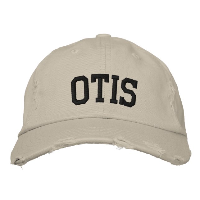 Otis-Stickhut Bestickte Kappe (Vorderseite)