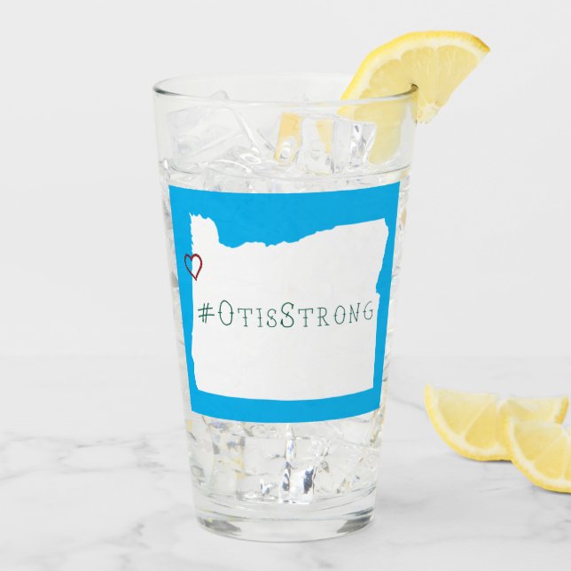 Otis Strong Rope Heart White Glas (Rückseite Ice)