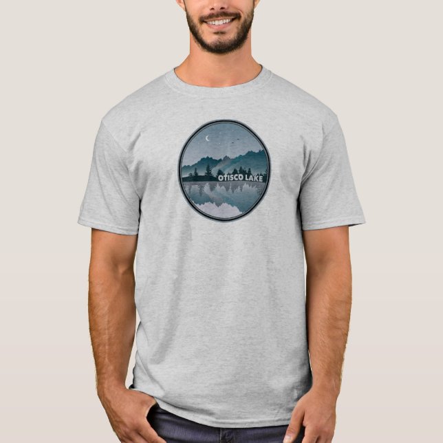 Otisco New York Reflection T-Shirt (Vorderseite)