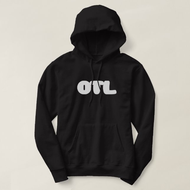 OTL Emoticon ~ Koreanischer Slang Hoodie (Design vorne)