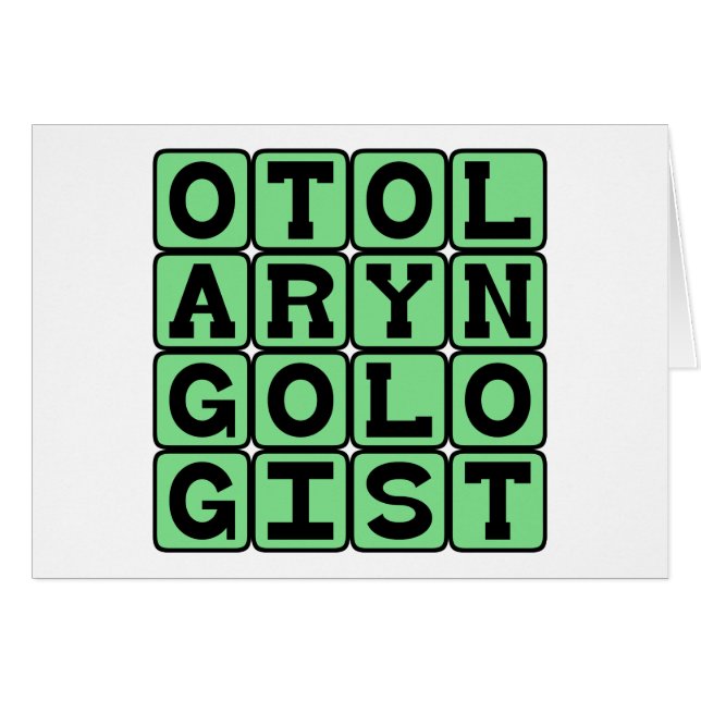 Otolaryngologe, Ohr-, Nase- und Throat-Doktor (Vorderseite (Horizontal))