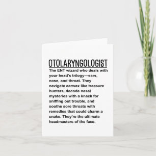 Otolaryngologin Karte