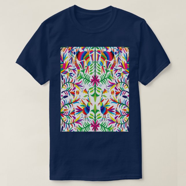 Otomi farbige Grafik T-Shirt (Design vorne)