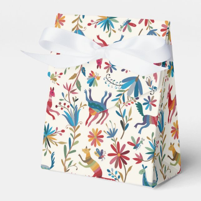 Otomi-Inspiriertes Design Geschenkschachtel (Vorderseite)