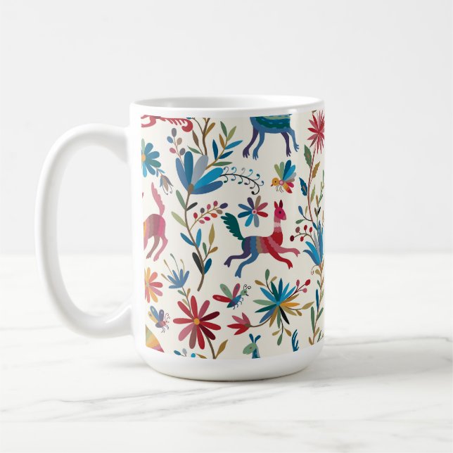Otomi-Inspiriertes Design Kaffeetasse (Links)