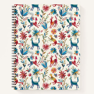 Otomi-Inspiriertes Design Notizbuch