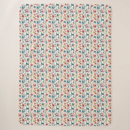 Otomi-Inspiriertes Design Sherpadecke