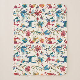Otomi-Inspiriertes Design Sherpadecke