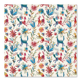 Otomi-Inspiriertes Design Tapete