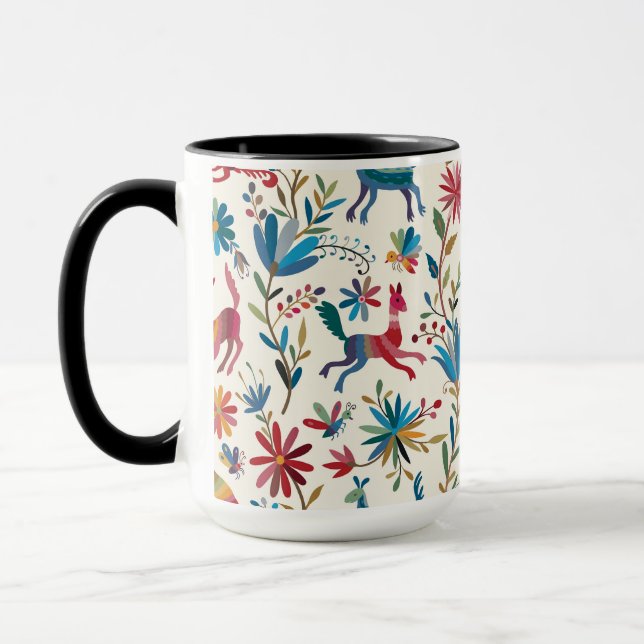 Otomi-Inspiriertes Design Tasse (Links)