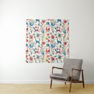 Otomi-Inspiriertes Design Wandteppich