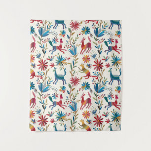 Otomi-Inspiriertes Design Wandteppich