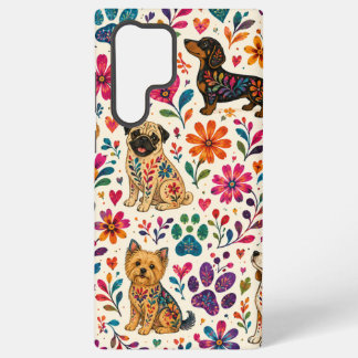 Otomi Kunst Hund  Samsung Galaxy Hülle
