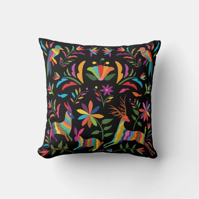 Otomi mexicain oreiller (Recto)