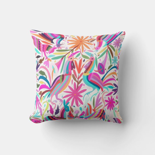Otomi, rosa/orchid/aqua kissen (Vorderseite)