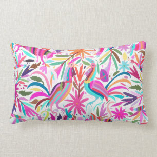 Otomi, rosa/orchid/aqua lumbar lendenkissen