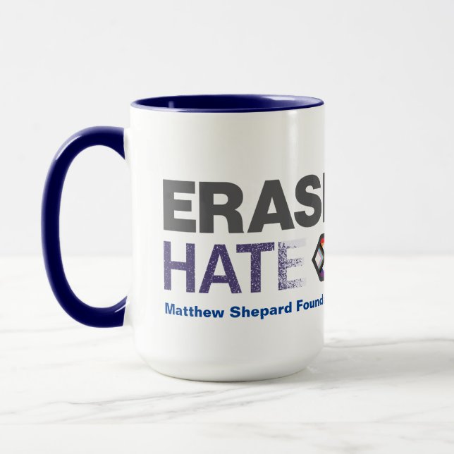 OTP Matthew Schäfer Foundation Erase Hate 15 oz Tasse (Links)