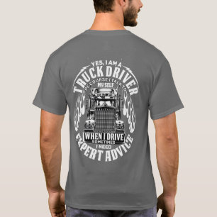 OTR Truck Semi Fahrer Expertenberatung Funny T-Shirt
