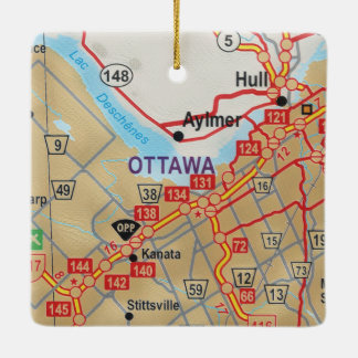 Ottawa auf dem Weg zum Fahrplan Keramikornament