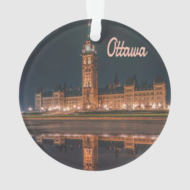 Ottawa Canada Colline du Parlement de l'Ontario (dos)