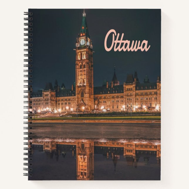 Ottawa Canada Ontario Notizbuch (Vorderseite)