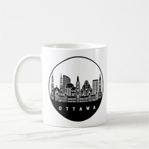 Ottawa Canada Skyline Kaffeetasse