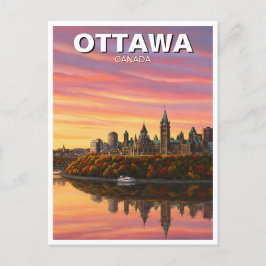 Ottawa Canada Travel Postkarte