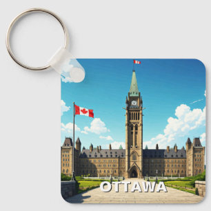Ottawa Canada Travel Schlüsselanhänger