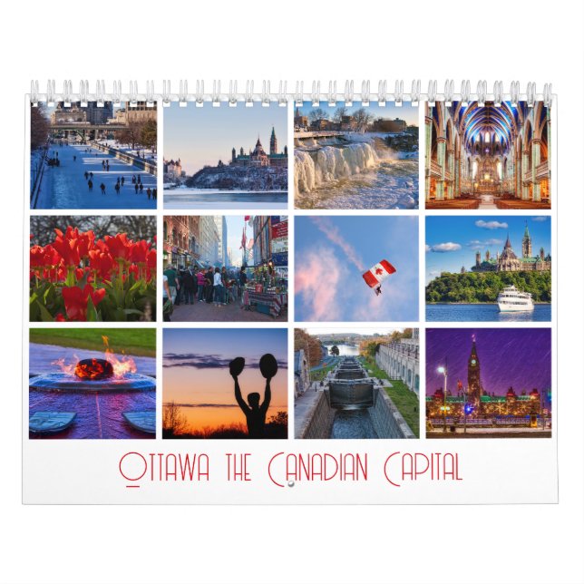 Ottawa der kanadische Hauptstadt 12 Monatskalender Kalender (Titelbild)