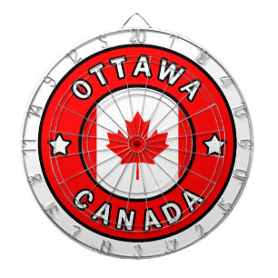 Ottawa Kanada Dartscheibe
