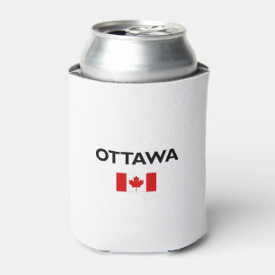 Ottawa Kanada Kanadische Flagge Licht Farbe Dosenkühler
