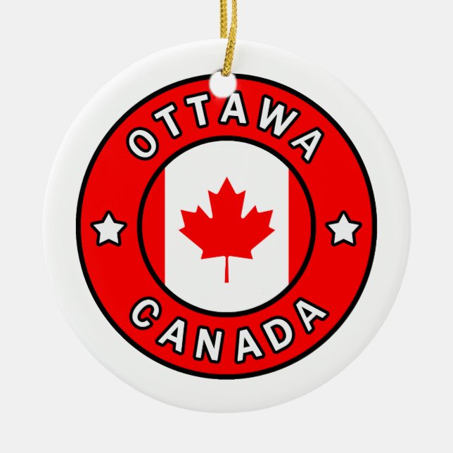 Ottawa Kanada Keramikornament (Vorne)