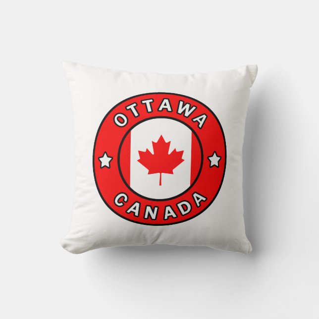 Ottawa Kanada Kissen (Vorderseite)