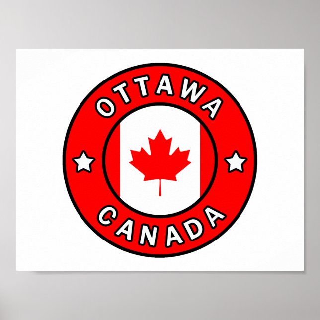 Ottawa Kanada Poster (Vorne)