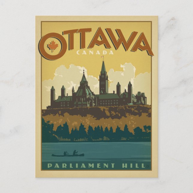 Ottawa, Kanada Postkarte (Vorderseite)