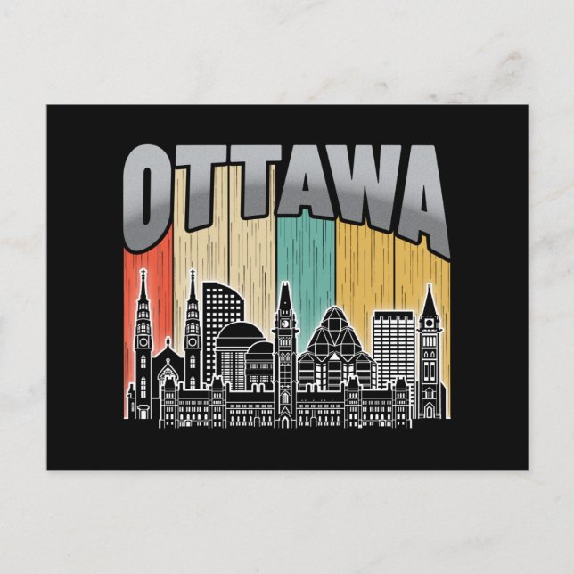 Ottawa Kanada Postkarte (Vorderseite)