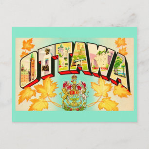 Ottawa Kanada Retro-Postkarte Postkarte