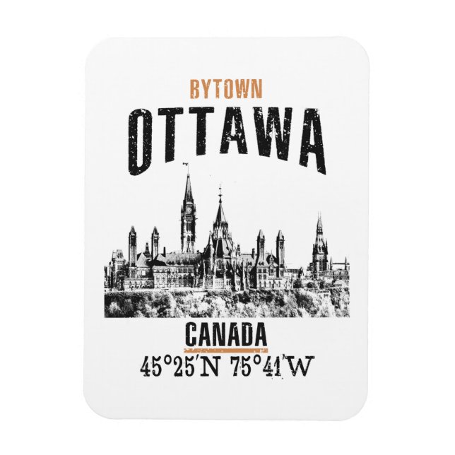 Ottawa Magnet (Vertikal)