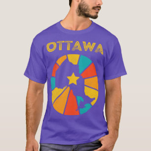 Ottawa Ontario Kanada Vintag Distressed Souvenir T-Shirt
