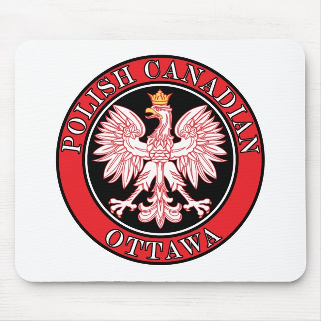 Ottawa Polnischer Adler Mousepad (Vorne)