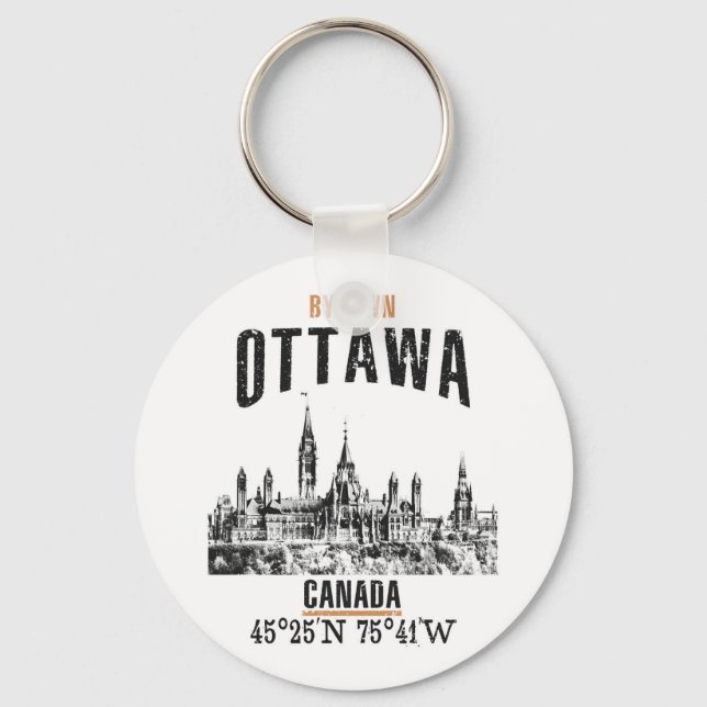 Ottawa Schlüsselanhänger (Vorderseite)
