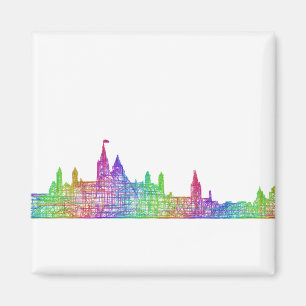 Ottawa-Skyline Magnet