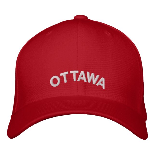 Ottawa Souvenir Baseball Cap bestickte Cap Kappe (Vorderseite)
