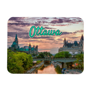 Ottawa Wolkenlandschaft Magnet