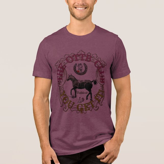 OTTB CLUB Tri-Blend SHIRT (Vorderseite)